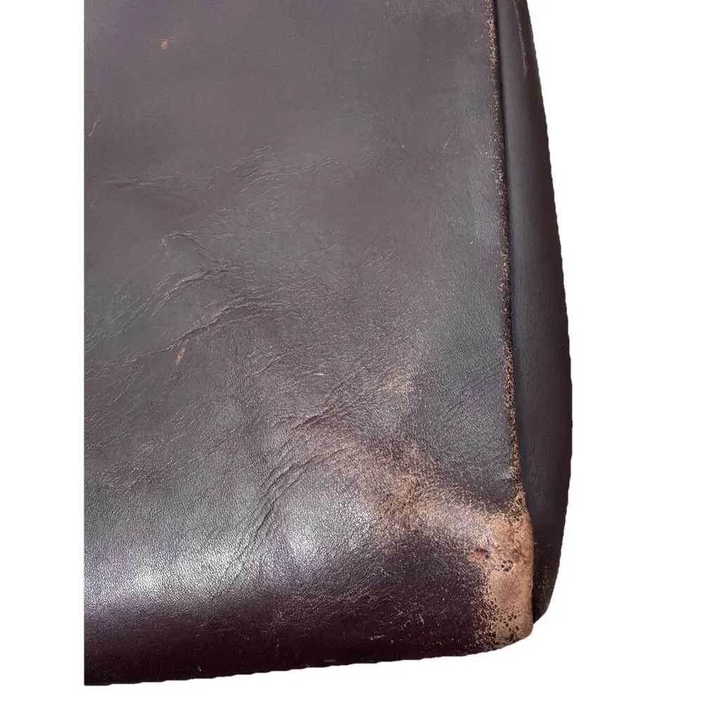 TRION 15 Inch Leather Bag‎ Choco Formal Office Classic Cowhide Pockets Travel